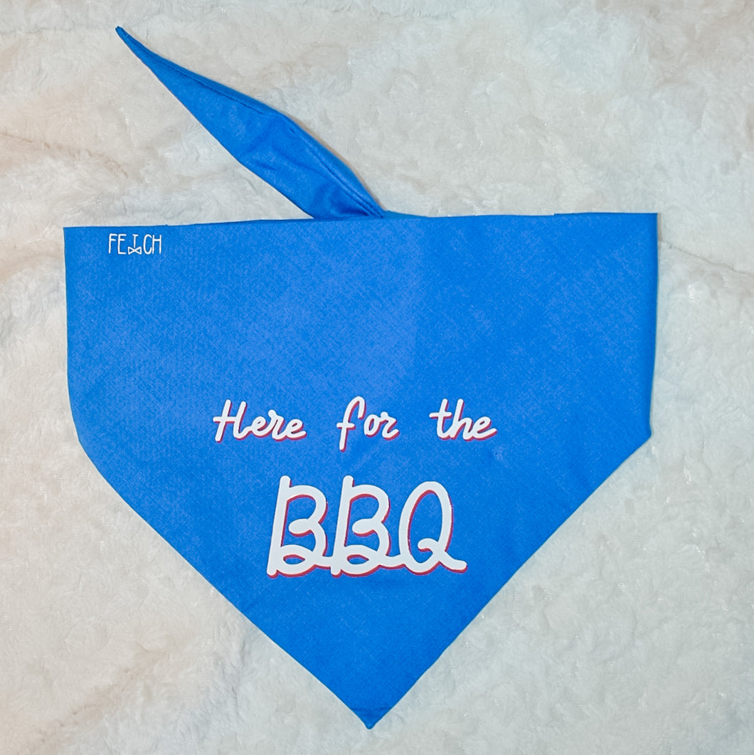The Here for the BBQ Bandana