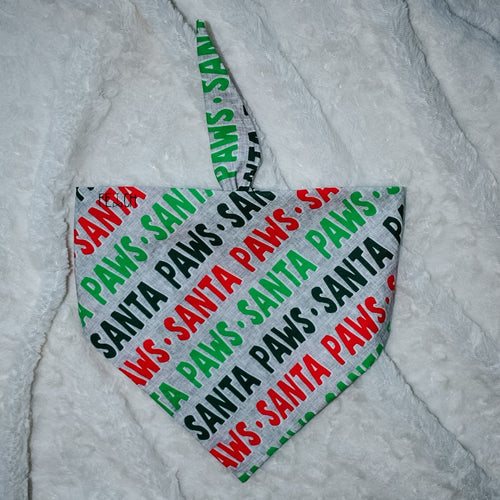 The Santa Paws Bandana